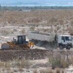 La obra de encauzamiento del río San Juan registra un avance del 30%