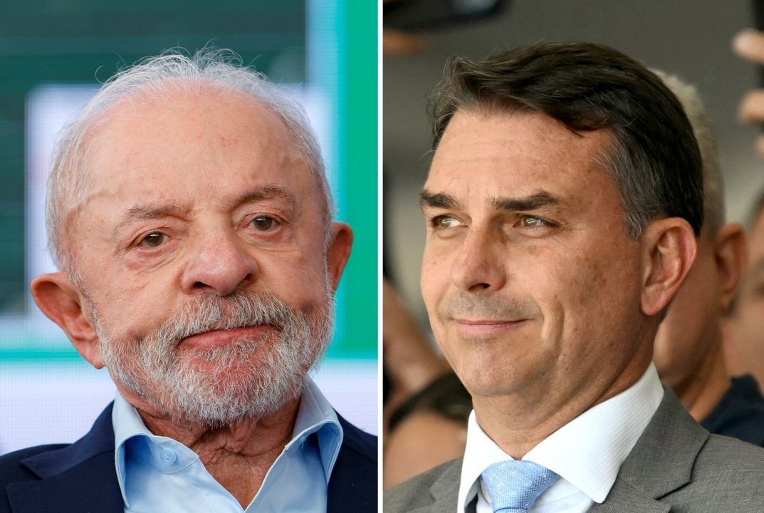 Elecciones en Brasil: Lula y Flavio Bolsonaro tendrían una diferencia estrecha