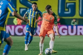 Rosario Central igualó ante Banfield en el tramo final del encuentro