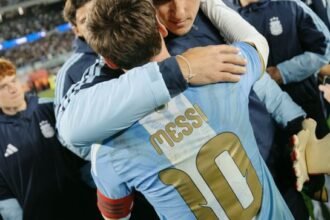 Messi le dedicó una frase a Juan Musso en su despedida de la Selección