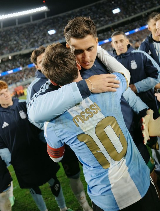 Messi le dedicó una frase a Juan Musso en su despedida de la Selección