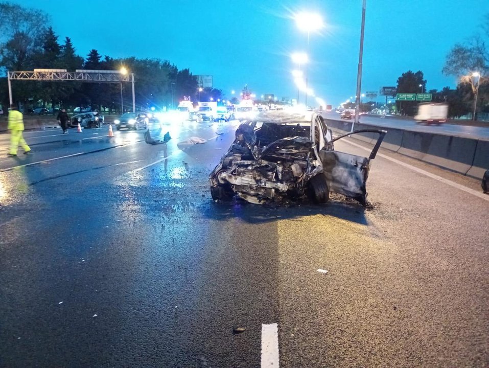 Un hombre murió en un choque en la Panamericana y el otro conductor dio positivo