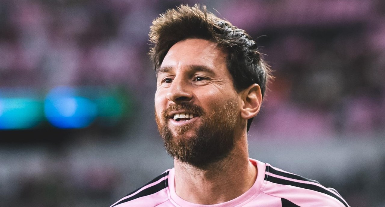 Messi marcó dos goles en el triunfo 4-0 de Inter Miami ante DC United