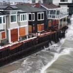 La tormenta Rachel dañó viviendas y provocó evacuaciones en la costa de California