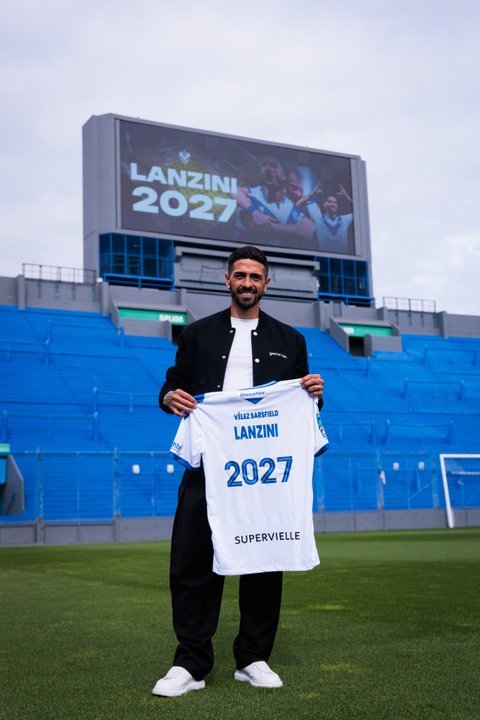 Manuel Lanzini renovó con Vélez y seguirá ligado al club hasta diciembre de 2027