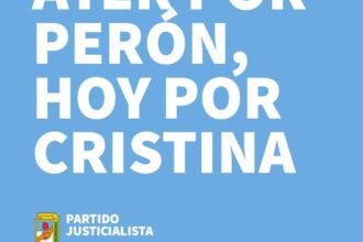 El PJ comparó la situación de Cristina Kirchner con la proscripción de Perón