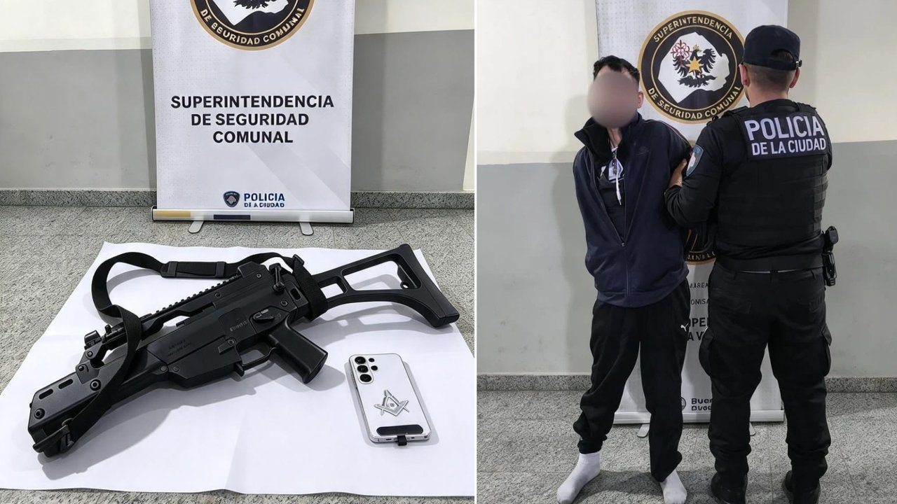 Detuvieron en Parque Avellaneda a un hombre con 11 antecedentes penales