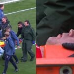 Emiliano Martínez fue retirado en camilla tras un golpe en el triunfo del Chelsea