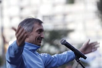 Máximo Kirchner encabezó en Chaco un acto por el Día de la Lealtad