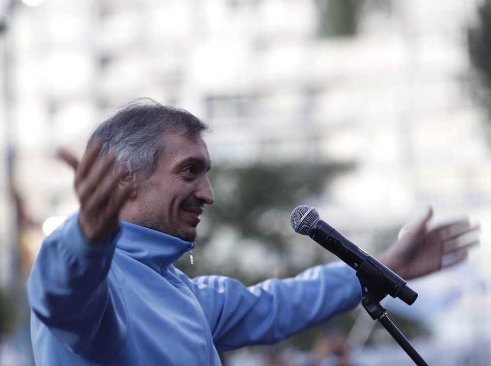 Máximo Kirchner encabezó en Chaco un acto por el Día de la Lealtad