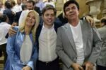 Kicillof, Espinoza y Magario encabezaron un acto por el Día de la Lealtad