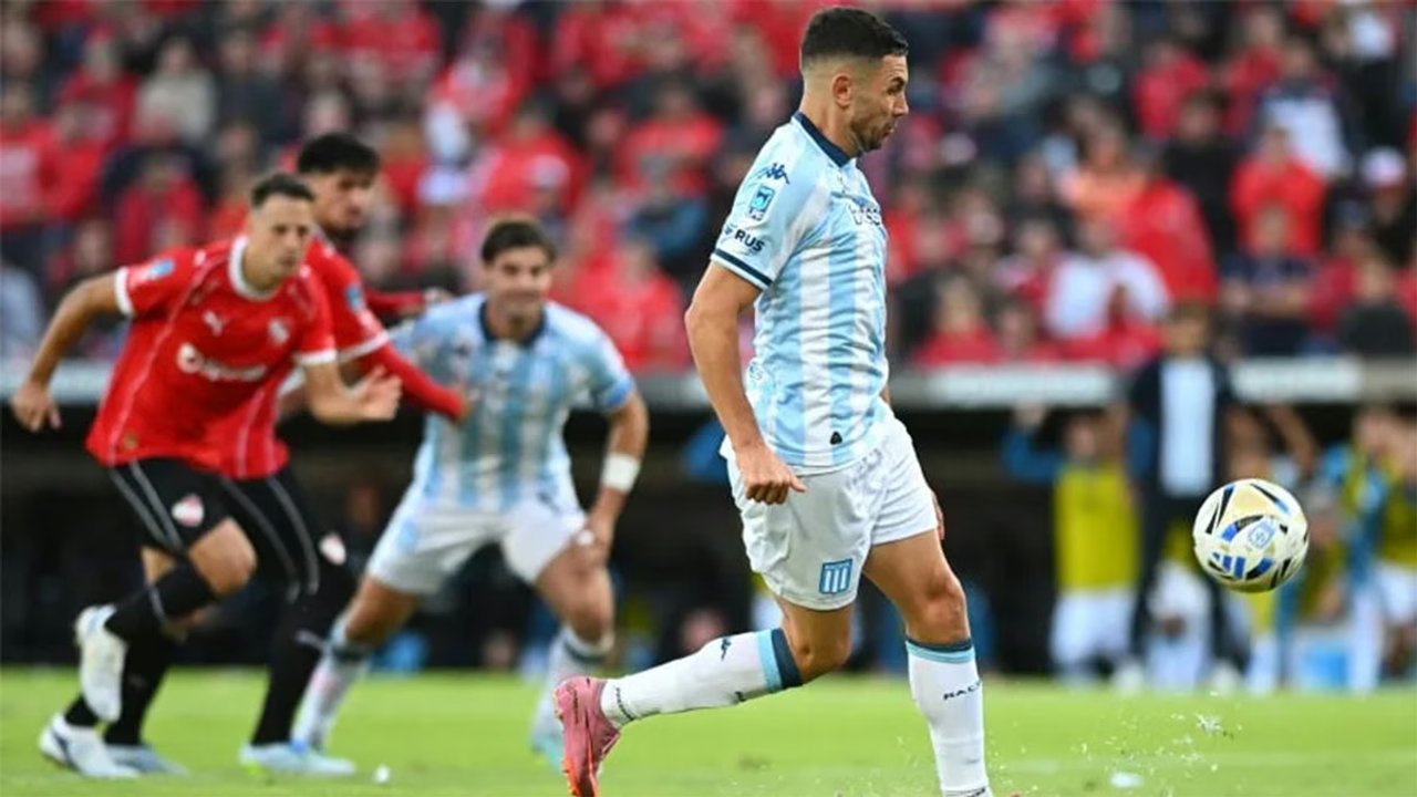 Racing e Independiente empataron 1 a 1 en el clásico de Avellaneda
