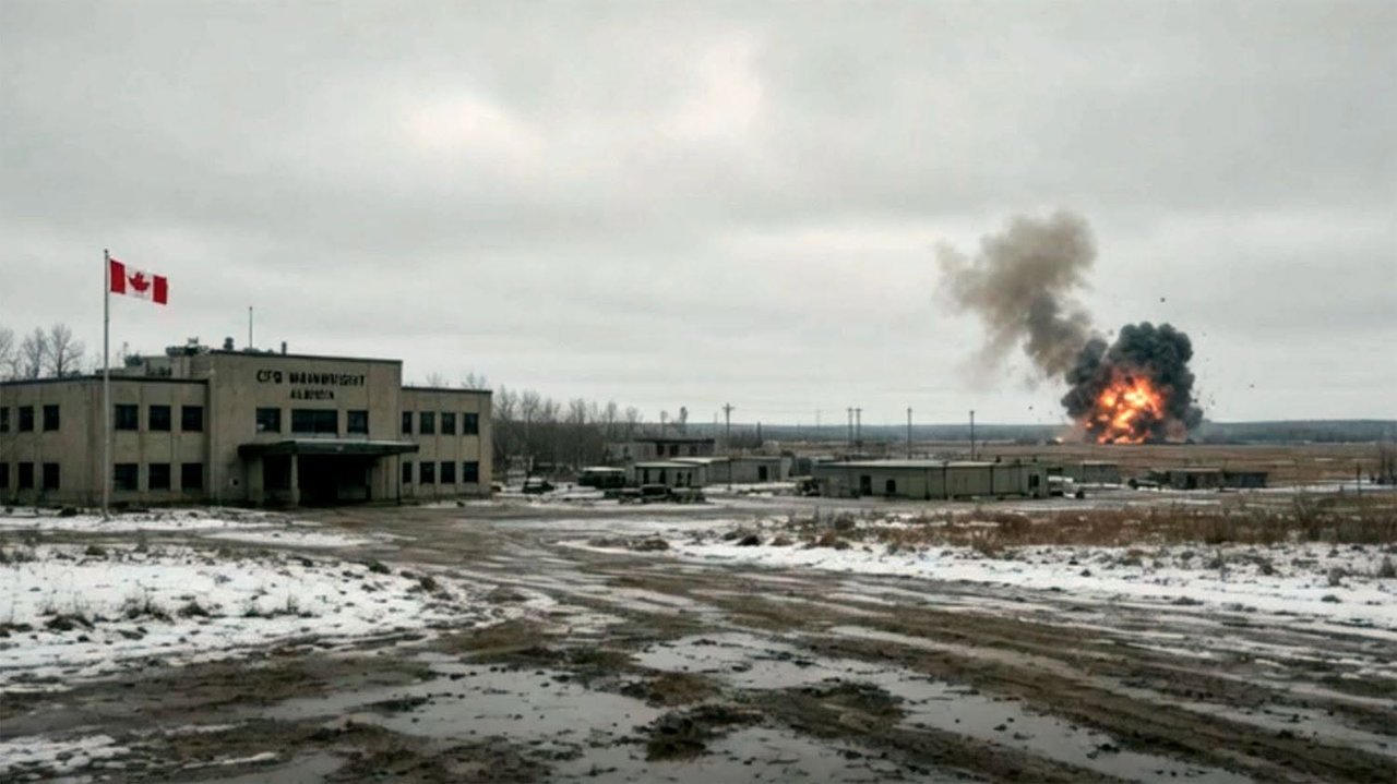 Canadá: cuatro militares murieron en un incendio en una base de Alberta