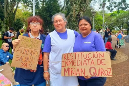Misiones: paro docente, reclamo salarial y denuncias gremiales por persecución
