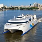 Presentaron en Puerto Madero el ferry eléctrico China Zorilla