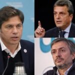 Kicillof, Máximo Kirchner, Massa y gobernadores del PJ se reunieron por las PASO