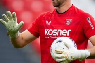 Unai Simón fue elegido mejor arquero del año y superó al “Dibu” Martínez