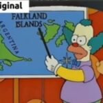 Telefe eliminó una escena de Los Simpson sobre las Islas Malvinas