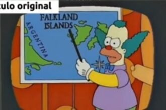 Telefe eliminó una escena de Los Simpson sobre las Islas Malvinas