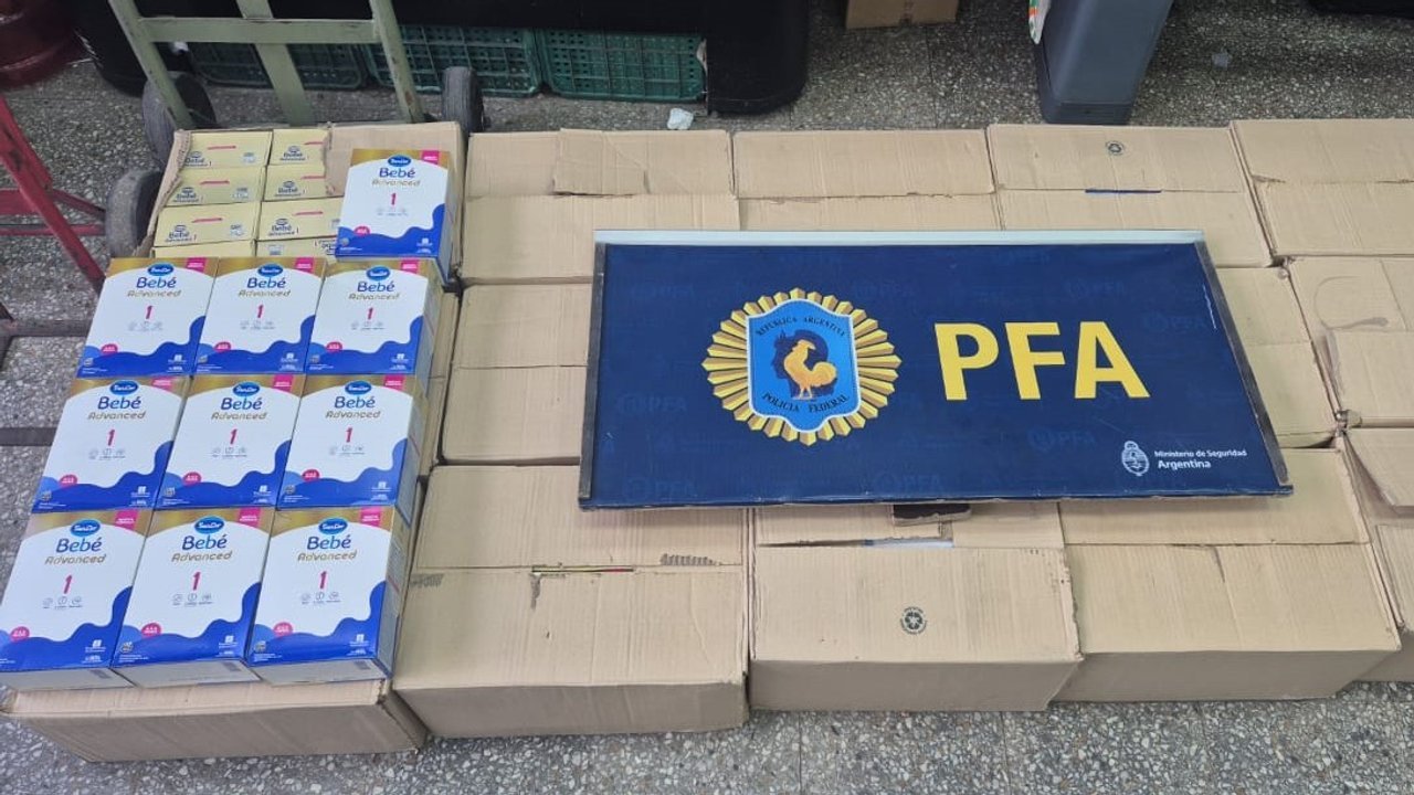 Cinco detenidos por vender leche en polvo adulterada de una marca reconocida