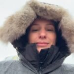 Pampita participó de la Peregrinación a Luján y mostró cómo se protegió de la lluvia