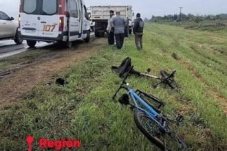 Berazategui: investigan la muerte de una ciclista atropellada por un camión municipal