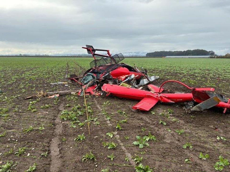 Tres personas murieron tras la colisión de dos helicópteros en Oregón