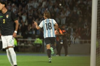 La Selección argentina comenzó su renovación con una victoria 4-0 ante Bolivia