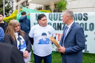 Fabián Martín recibió a la familia de Uriel y anticipó cambios en la Justicia Penal Juvenil