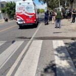Un peatón murió tras ser embestido por una motocicleta en Rawson