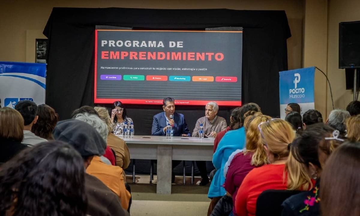 Pocito habilitó las inscripciones para su Escuela de Emprendedores