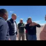 Fabián Martín relevó obras de defensa hídrica en Barreal y Villa Pituil