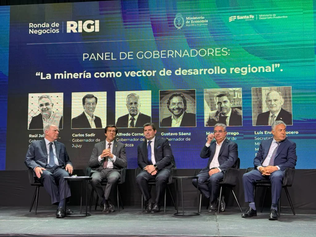 Orrego expuso en Rosario sobre minería, empleo y valor agregado local