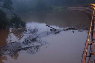 Las lluvias interrumpieron rutas y aislaron a tres localidades de Misiones